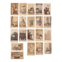 [Early Photography] Group of 80 Carte de Visites of American and European Subjects