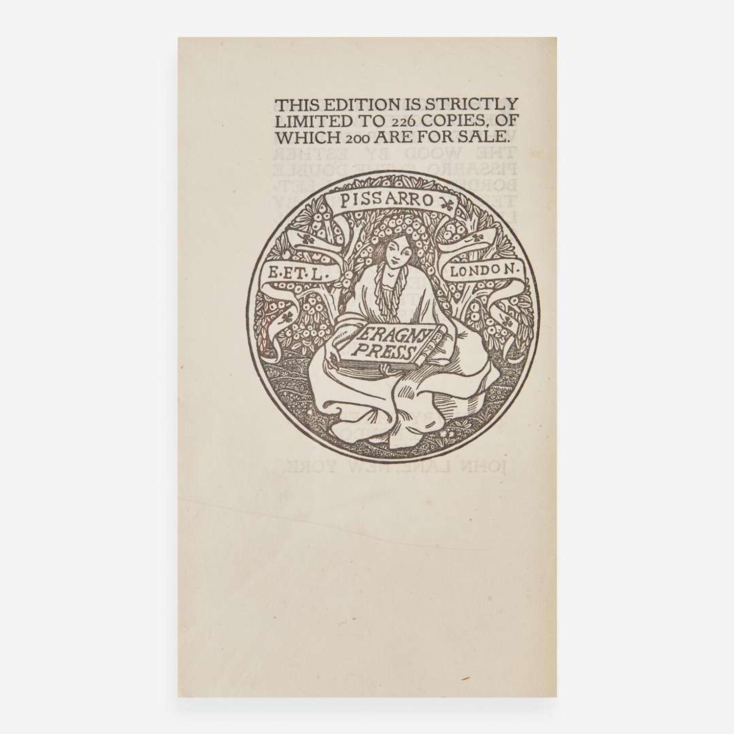 [Private Press] [Eragny Press] White, Diana The Descent of Ishtar