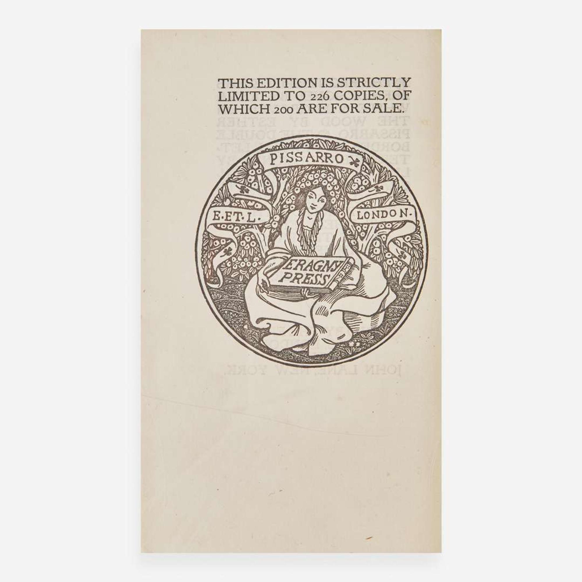 [Private Press] [Eragny Press] White, Diana The Descent of Ishtar