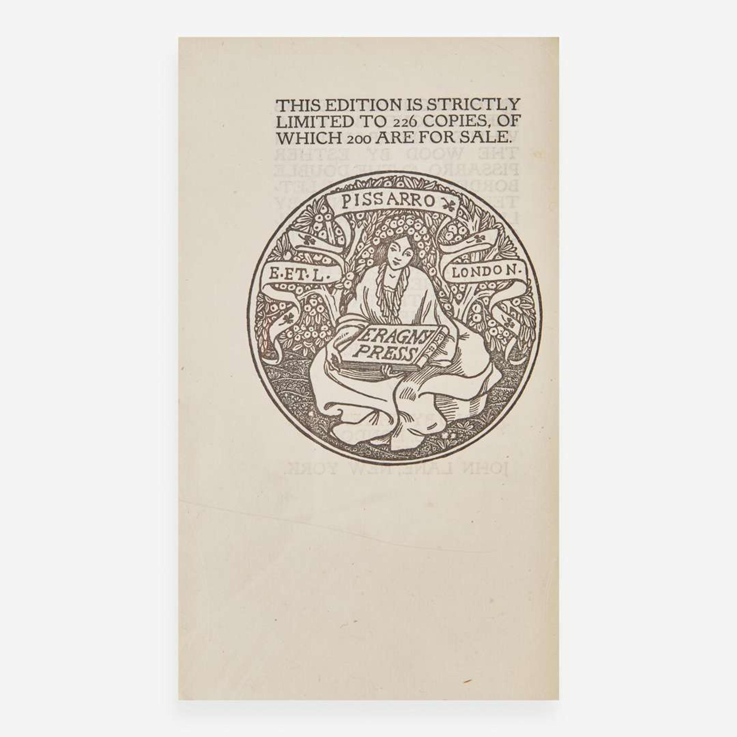 [Private Press] [Eragny Press] White, Diana The Descent of Ishtar