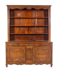A French Provincial Oak Vaisselier