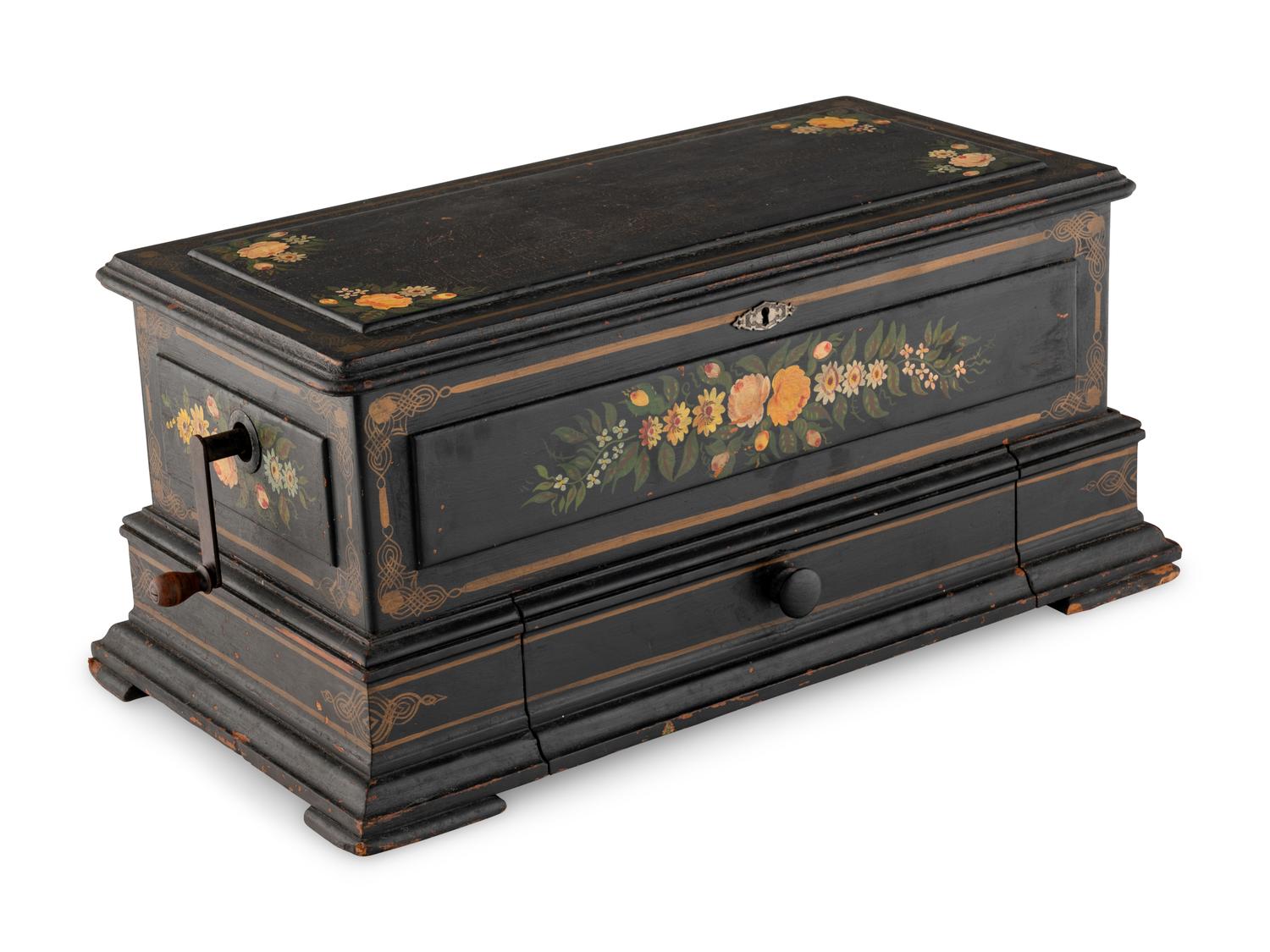 A Paillard Gloria Interchangeable Music Box