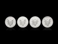 [PRIVATE ISSUE] Four 1/2-Pound Silver Rounds