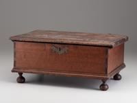 A William and Mary Style Walnut Bible Box
