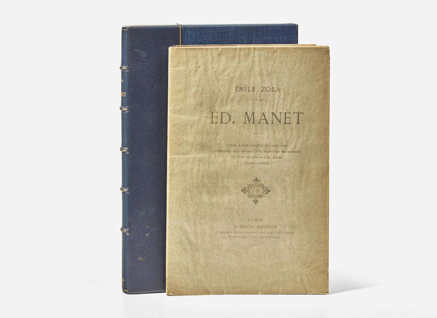 [Art] [Manet, Édouard] Zola, Émile: Éd. Manet