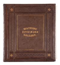 WATKINS, Carleton (1829-1916), photographer. Yo-semite Valley: Photographic Views of the Falls and Valley of Yo-semite in Mariposa County, California. San Francisco: N.p., 1863.