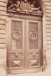 A group of three photographs ( La Monnaie, quai Conti, 1900; Hôtel Lepelletier Saint Fargeau, rue de Sévigné , 1905; La Monnaie, quai Conti, 1905-1906)
