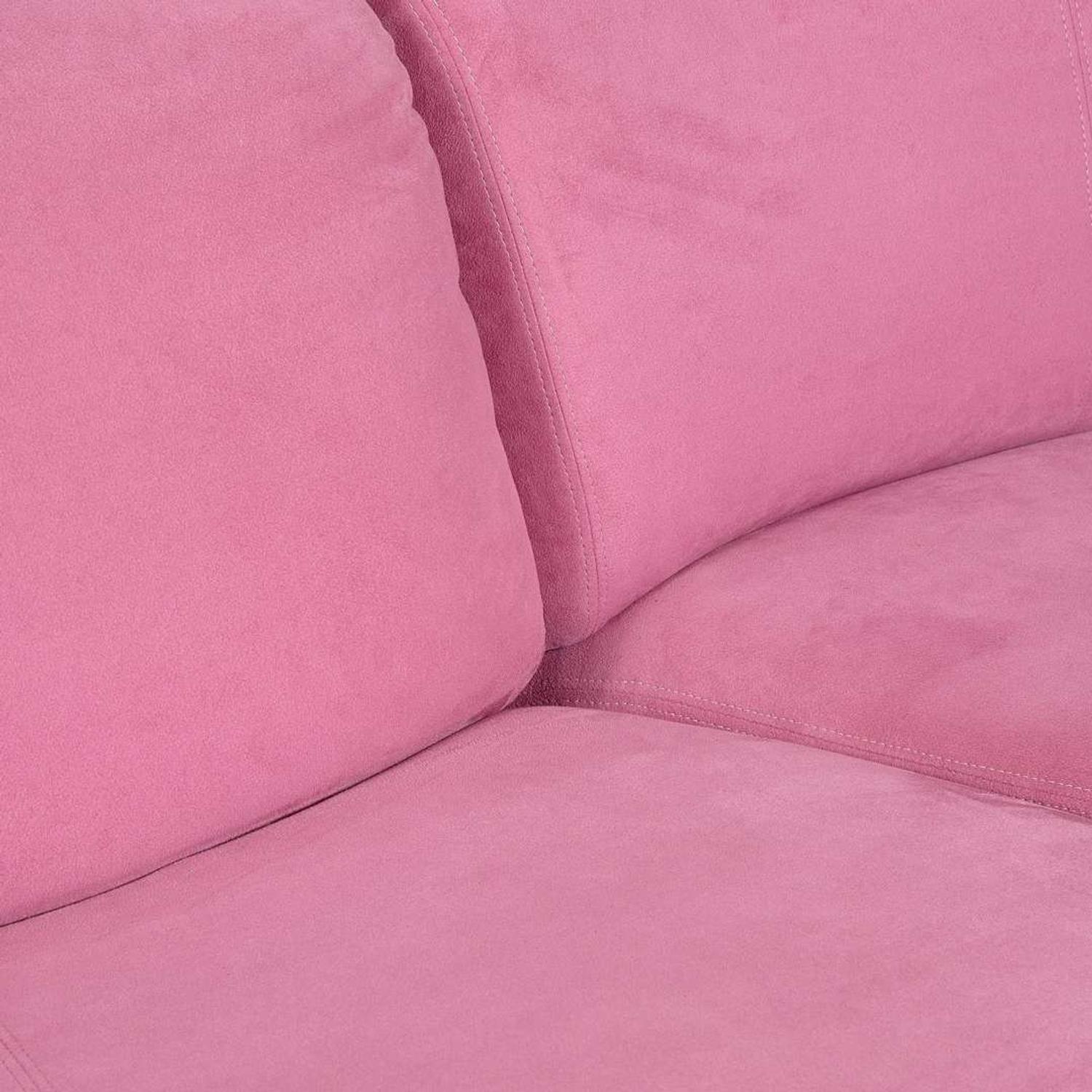 Contemporary Three-Piece Serpentine Sectional Sofa, USA, circa 1990s
