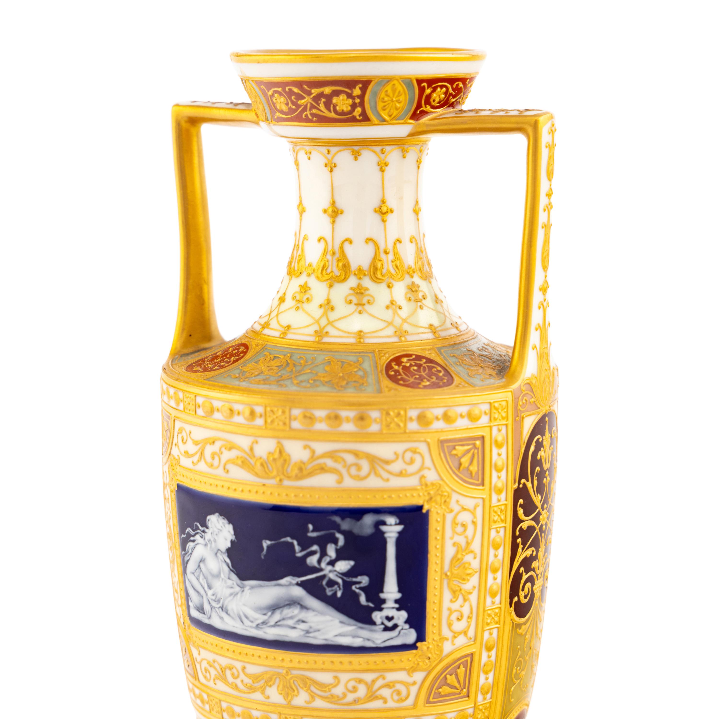 A Berlin (K.P.M.) Pâte-sur-Pâte Vase