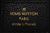 Louis Vuitton Black Leather Clutch