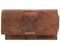 [VERMONT] -- [ILLINOIS]. Document wallet with patriotic motif and archive of business documents identified to blacksmith Joseph King (1812-1892).