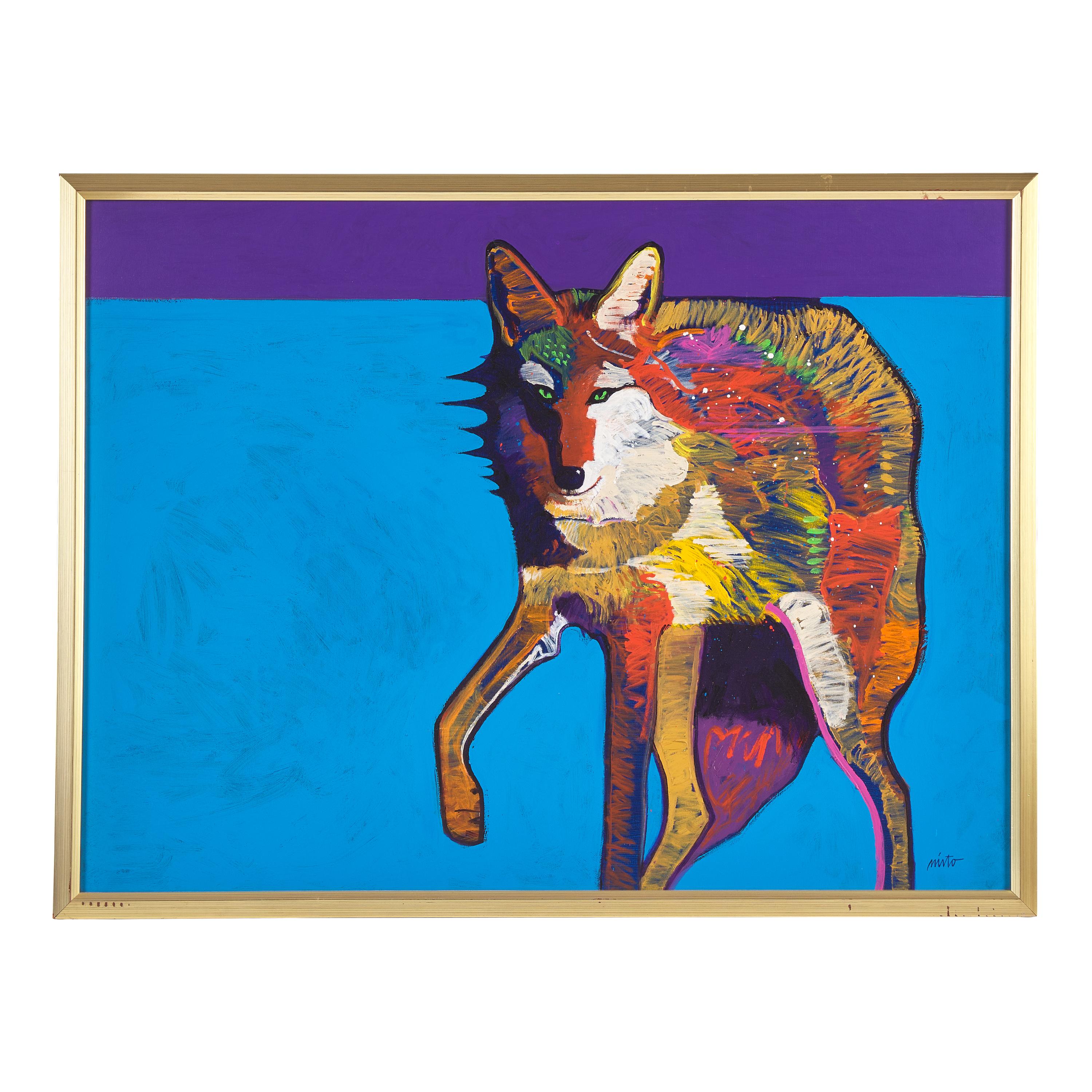 John Nieto (American, 1936-2018) — Coyote Medicine , 1993