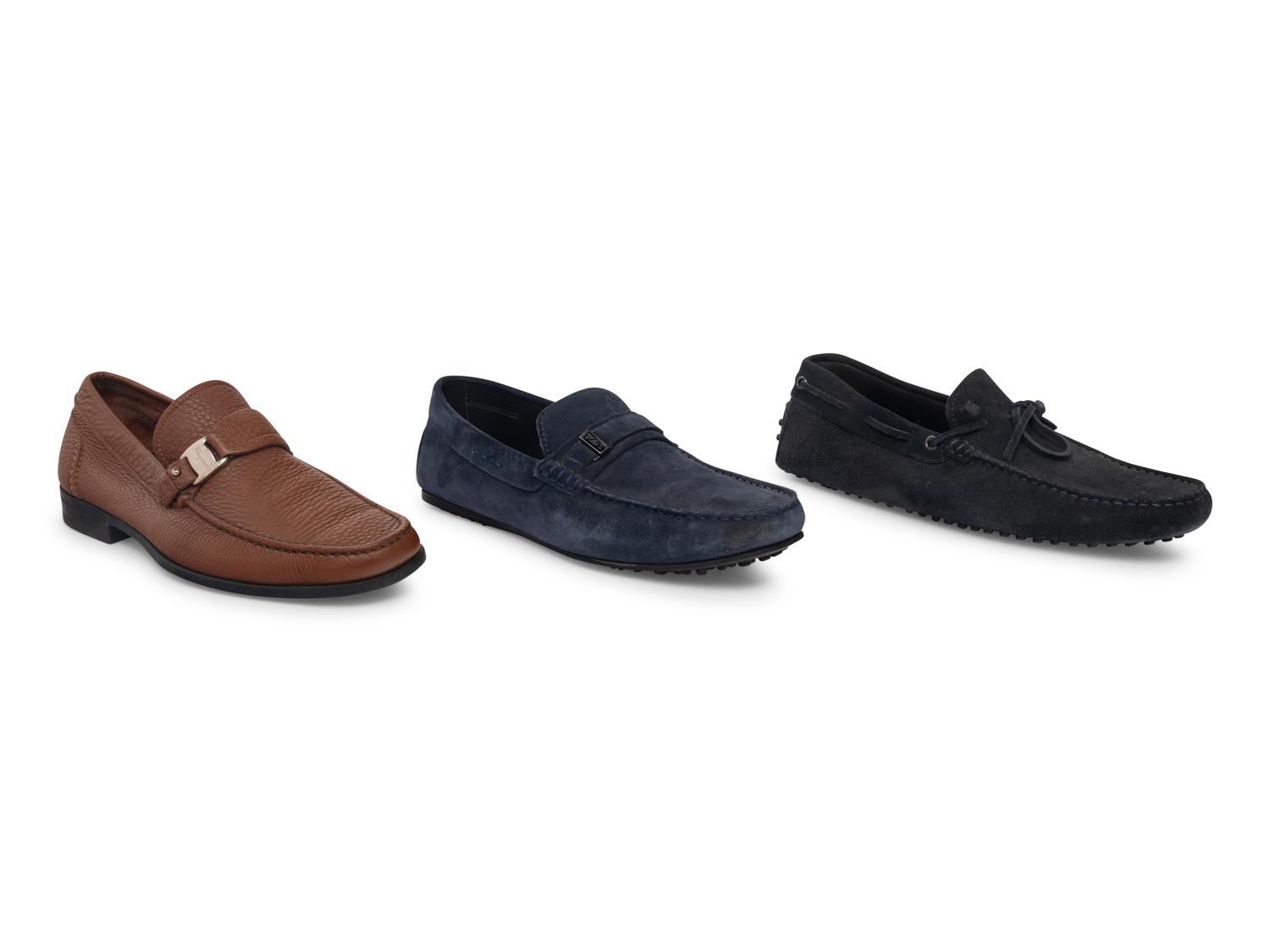 THREE PAIRS OF MEN'S SHOES BY SALVATORE FERRAGAMO AND TOD'S