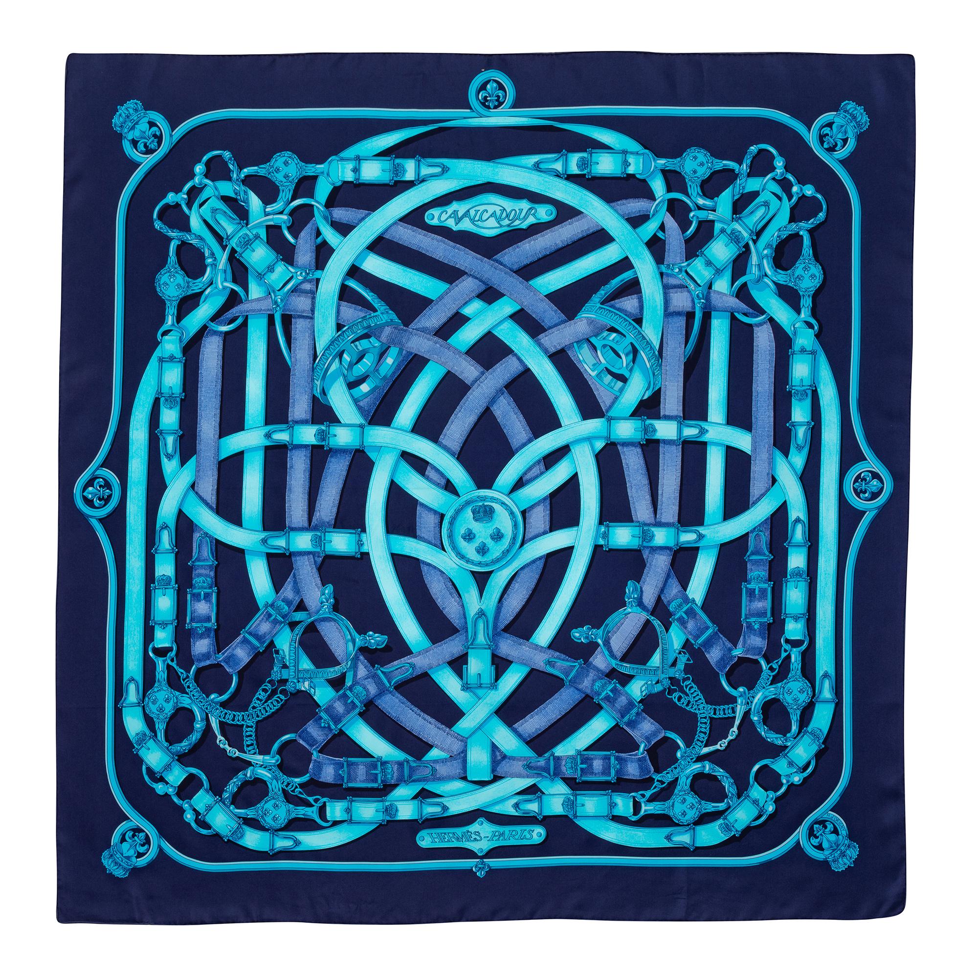 Hermès 90cm Silk Scarf