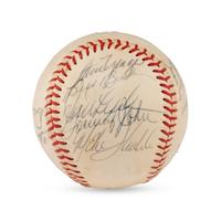 A 1972 Los Angeles Dodgers Team Signed Autograph Baseball (Beckett Authentication Services)