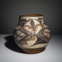 Acoma Four-Color Polychrome Olla