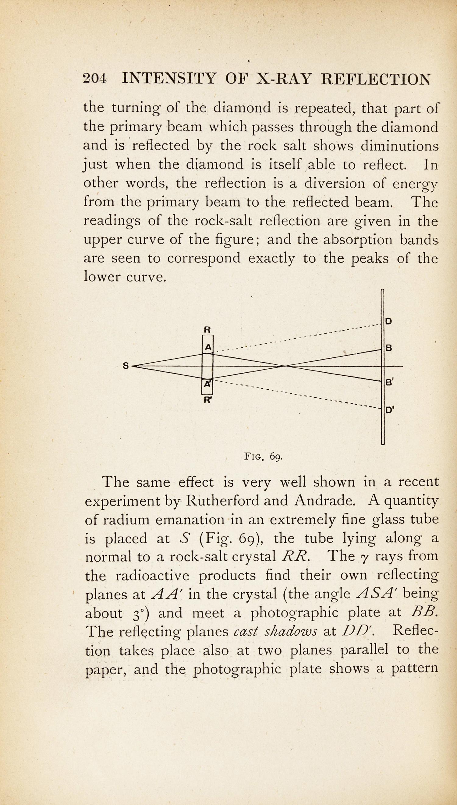BRAGG, William Henry, Sir (1862-1942); Sir William Lawrence BRAGG (1890-1971). X Rays and Crystal Structure . London: G. Bell and Sons, Ltd., 1915.