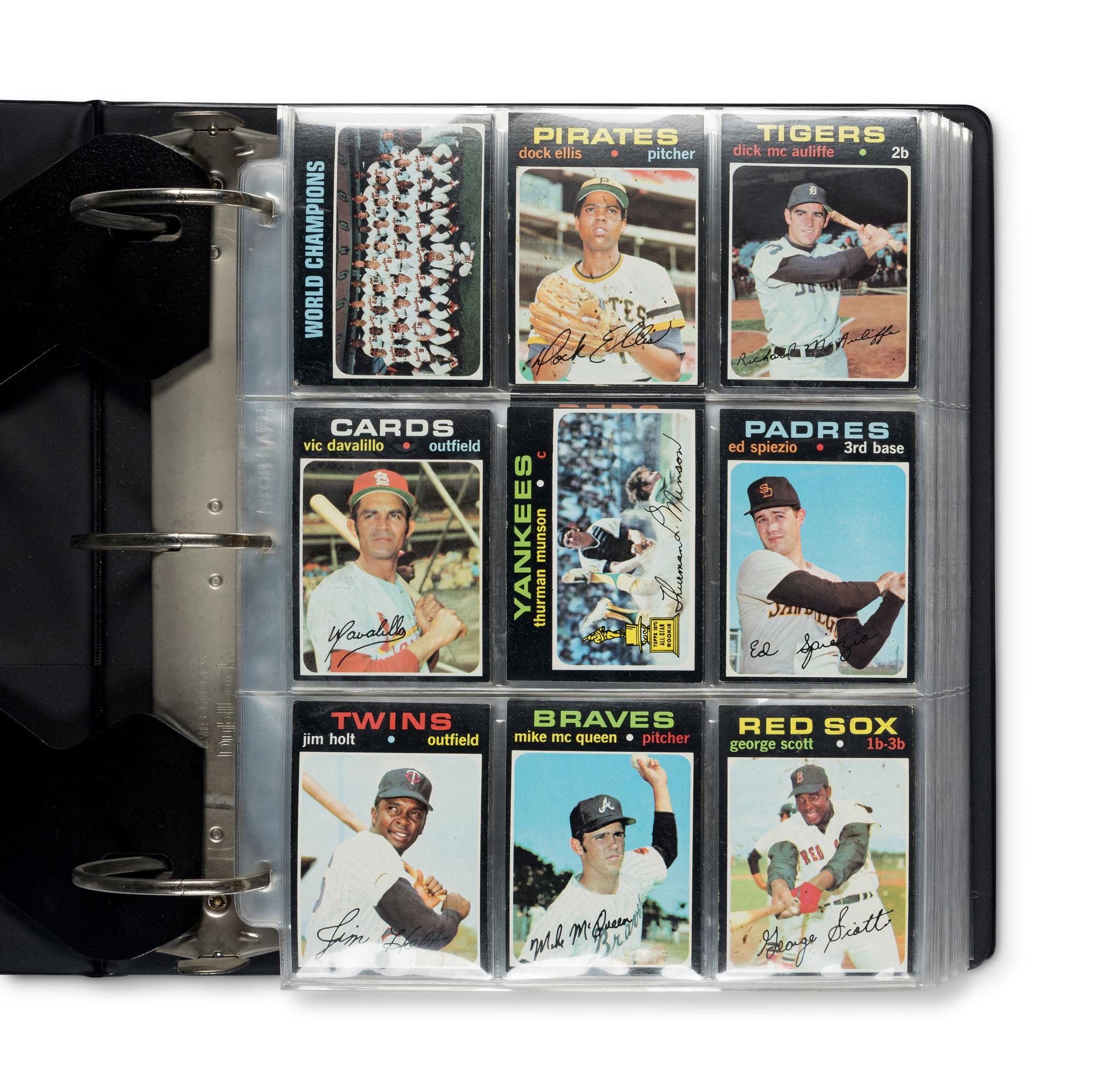 A Complete Set of 1971 Topps Baseball Cards (752/752)