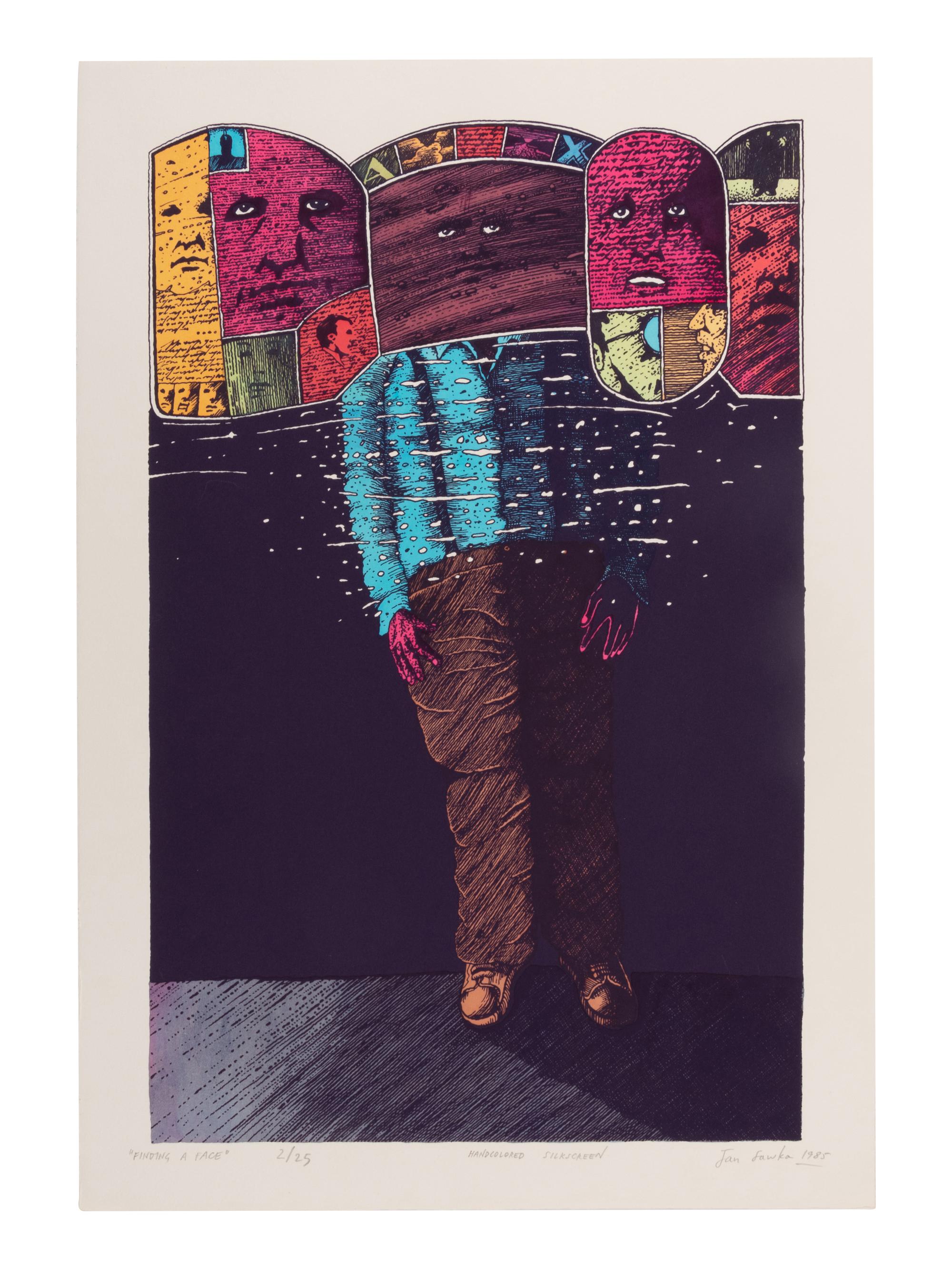 Eight Silk Screens (complete portfolio including cloth case)