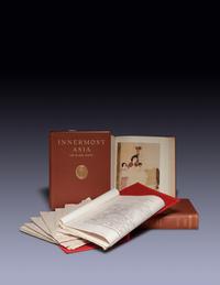 [ARCHAEOLOGY] STEIN, Marc Aurel (1862-1943). Innermost Asia: Detailed Report of Explorations in Central Asia, Kan-Su and Eastern Iran. Oxford: Claredon Press, 1928.