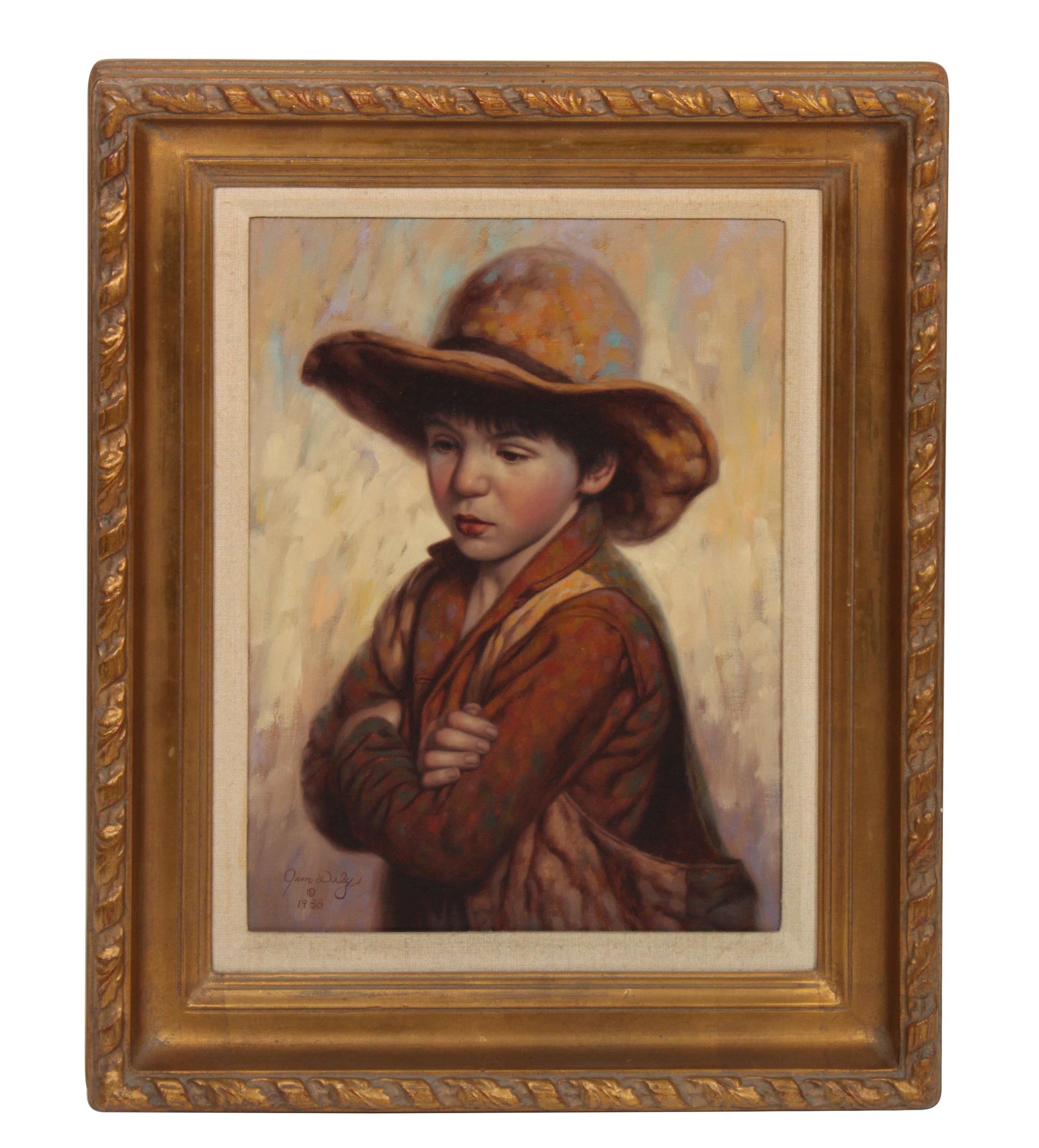 Jim Daly, (American, b. 1940), Country Boy, 1988
