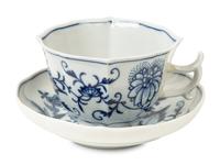 Six Meissen Porcelain Cups and Saucers — 19TH/20TH CENTURY