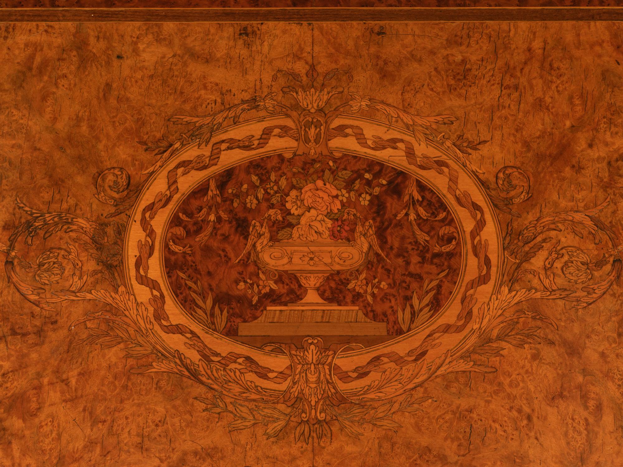 A Louis XVI Style Gilt-Metal-Mounted Low Table — 20TH CENTURY