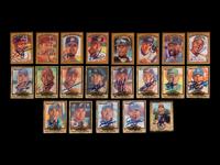 A Group of 21 1997, 1998 and 2001 Donruss Rookie Diamond Kings Signed Autograph Baseball Cards,
