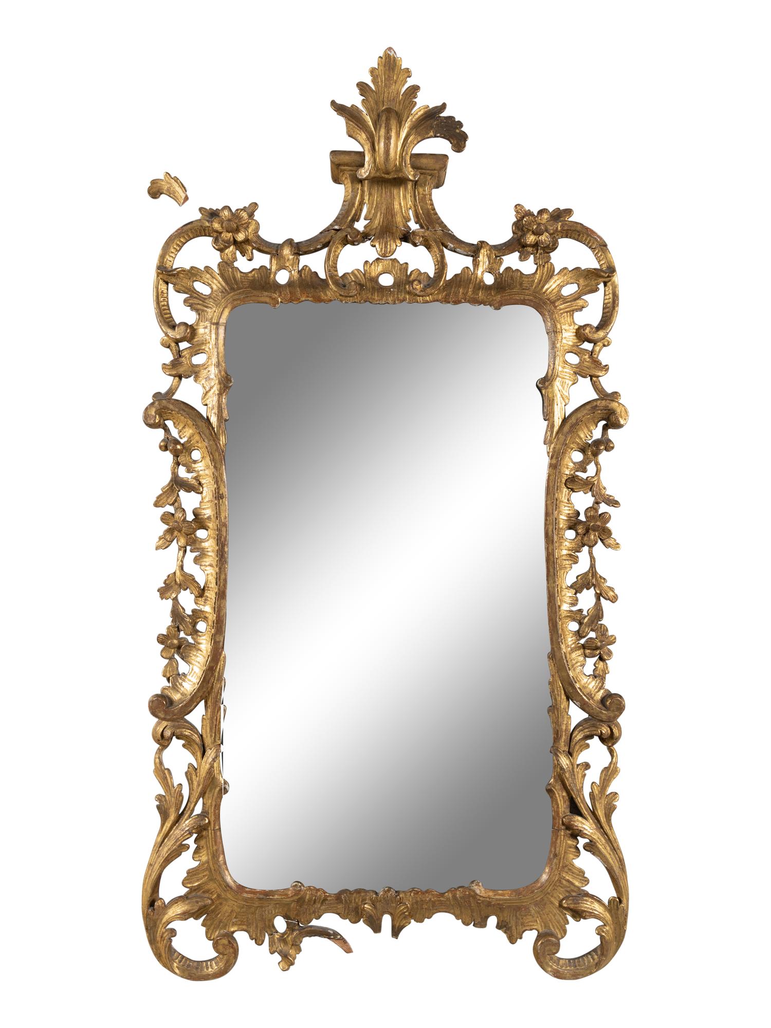 A George III Giltwood Mirror