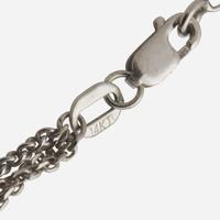 An Edwardian Platinum and Diamond Pendant on Chain