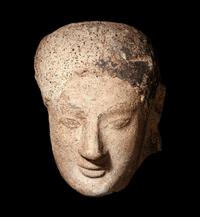 An Etruscan Terracotta Antefix
