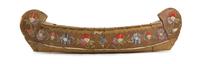 Four Great Lakes/ East Coast Model Canoes Length largest 25 3/4 x width 7 1/4 inches.