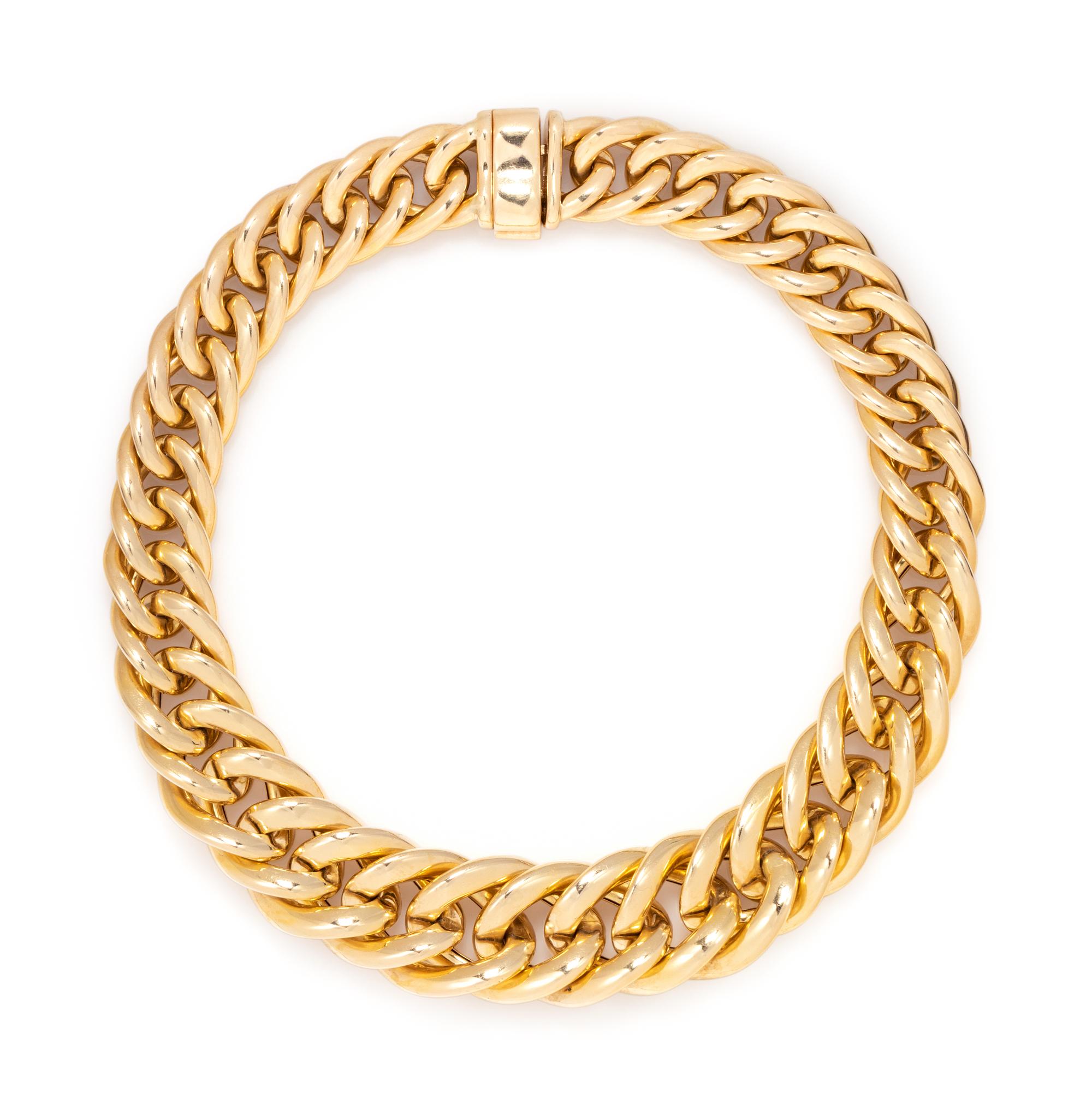 YELLOW GOLD NECKLACE