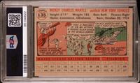 A 1956 Topps Mickey Mantle Baseball Card No. 135 (PSA 4 VG-EX)