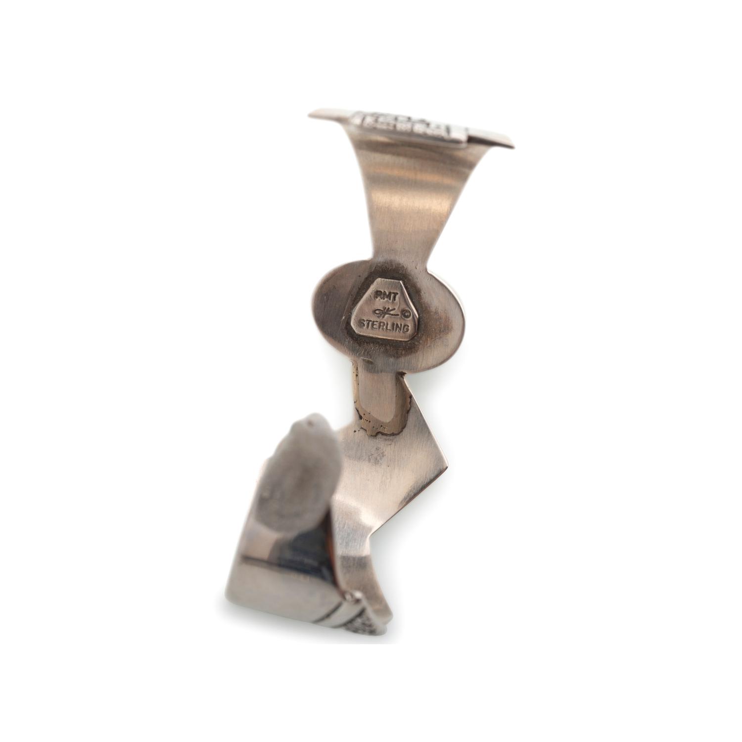 Cast Sterling Sterling Silver Inlaid Jewelry
