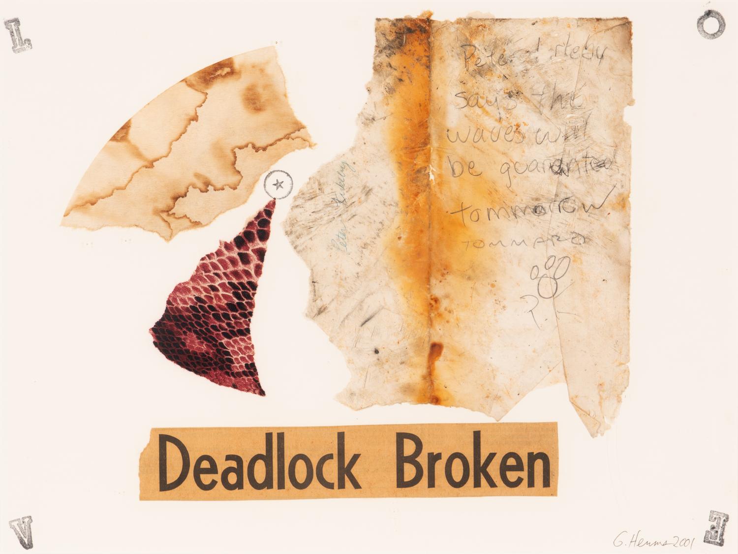 Deadlock Broken , 2001