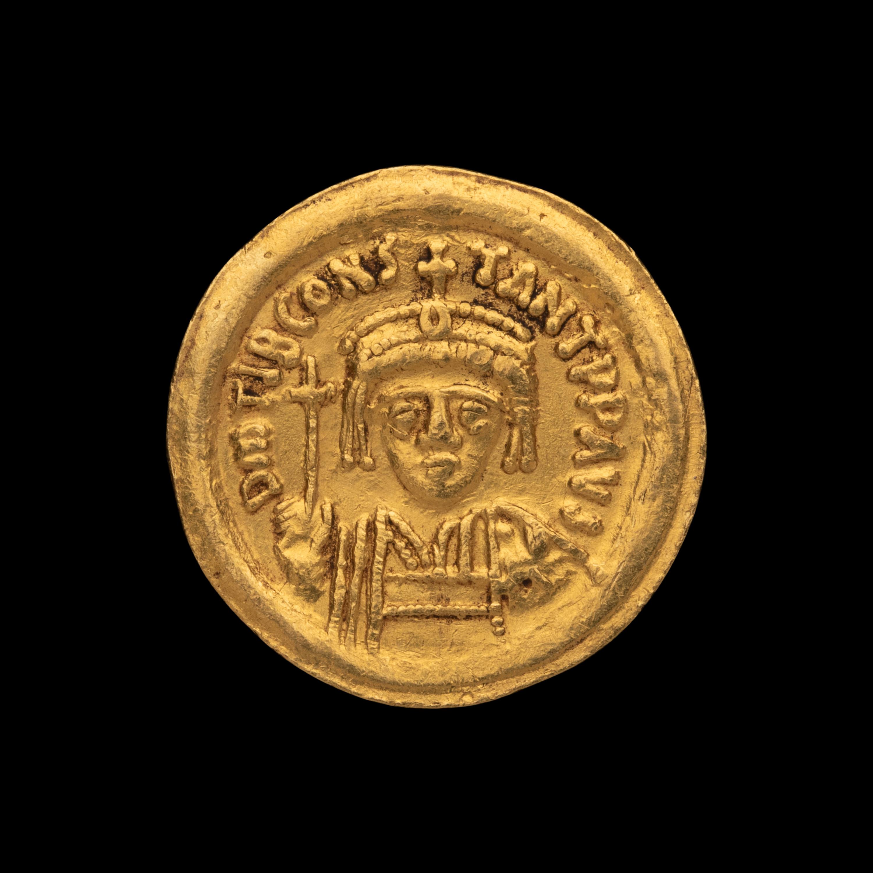 [ANCIENTS] BYZANTINE EMPIRE. Tiberius II Constantine (578-582). Av Solidus (4.4g, 21mm)