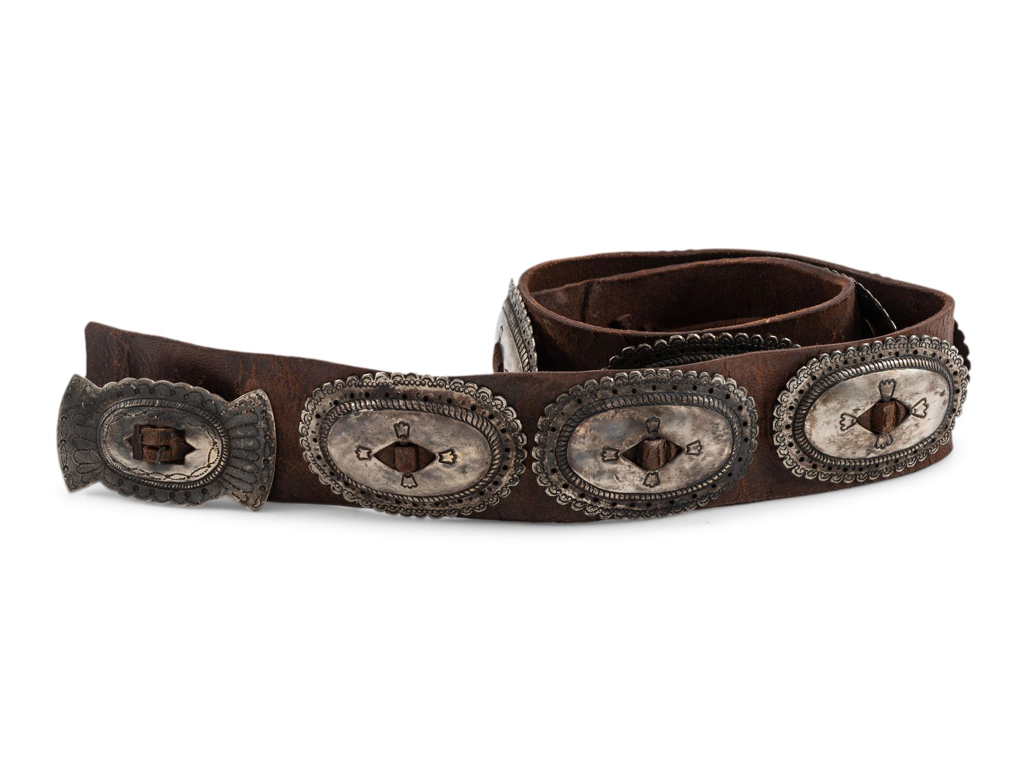 Southwestern-style Concha Belt