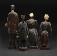 Four Quebec Family Figures