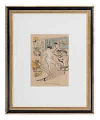 A Group of Three Prints from Le Rire ( Baron Dans Le Charbonniers , Entree de Cha-U-Kao , and Chocolat Dansant Dans Un Bar )