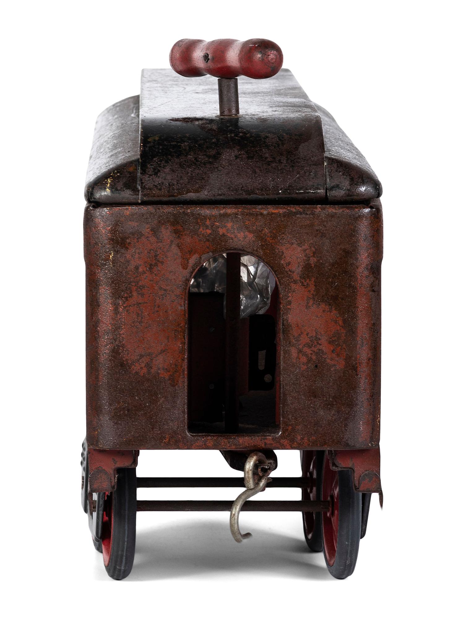 Two Keystone Pressed Steel Train Cars
