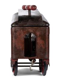 Two Keystone Pressed Steel Train Cars
