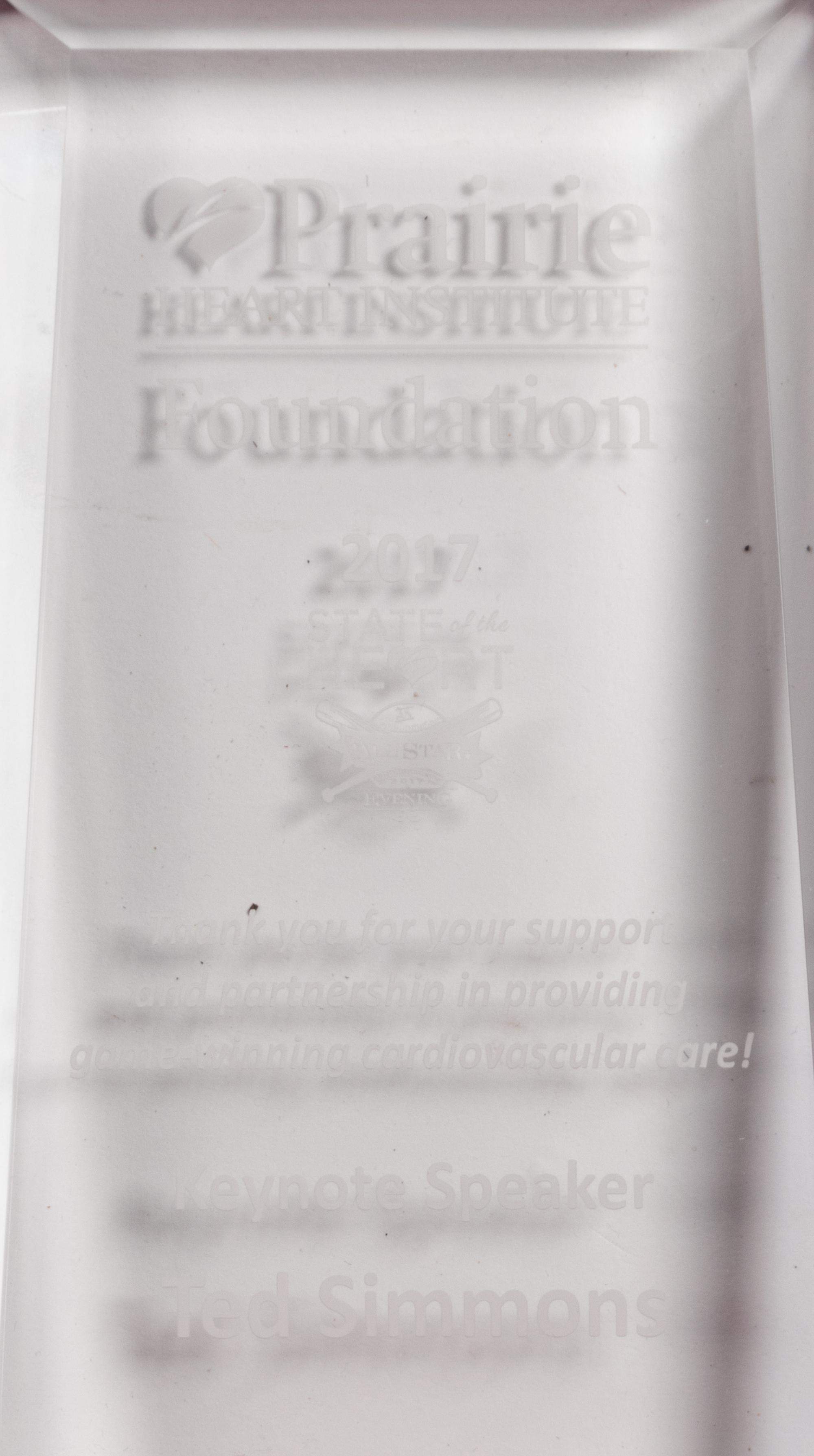 A Group of 14 Awards and Plaques from The Collection of Baseball Hall of Famer Ted Simmons,