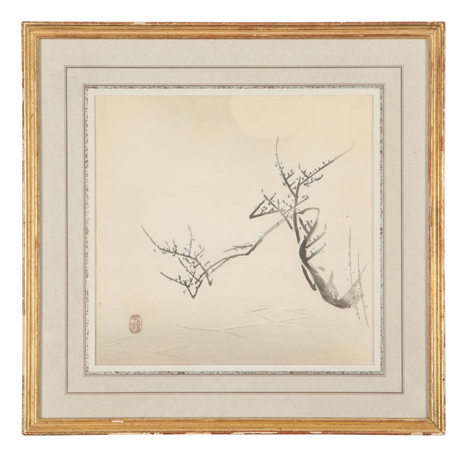 Two Japanese Woodblock Prints