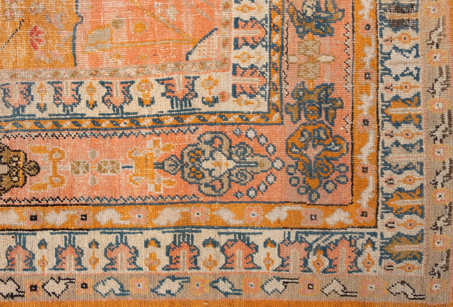 An Oushak Wool Rug