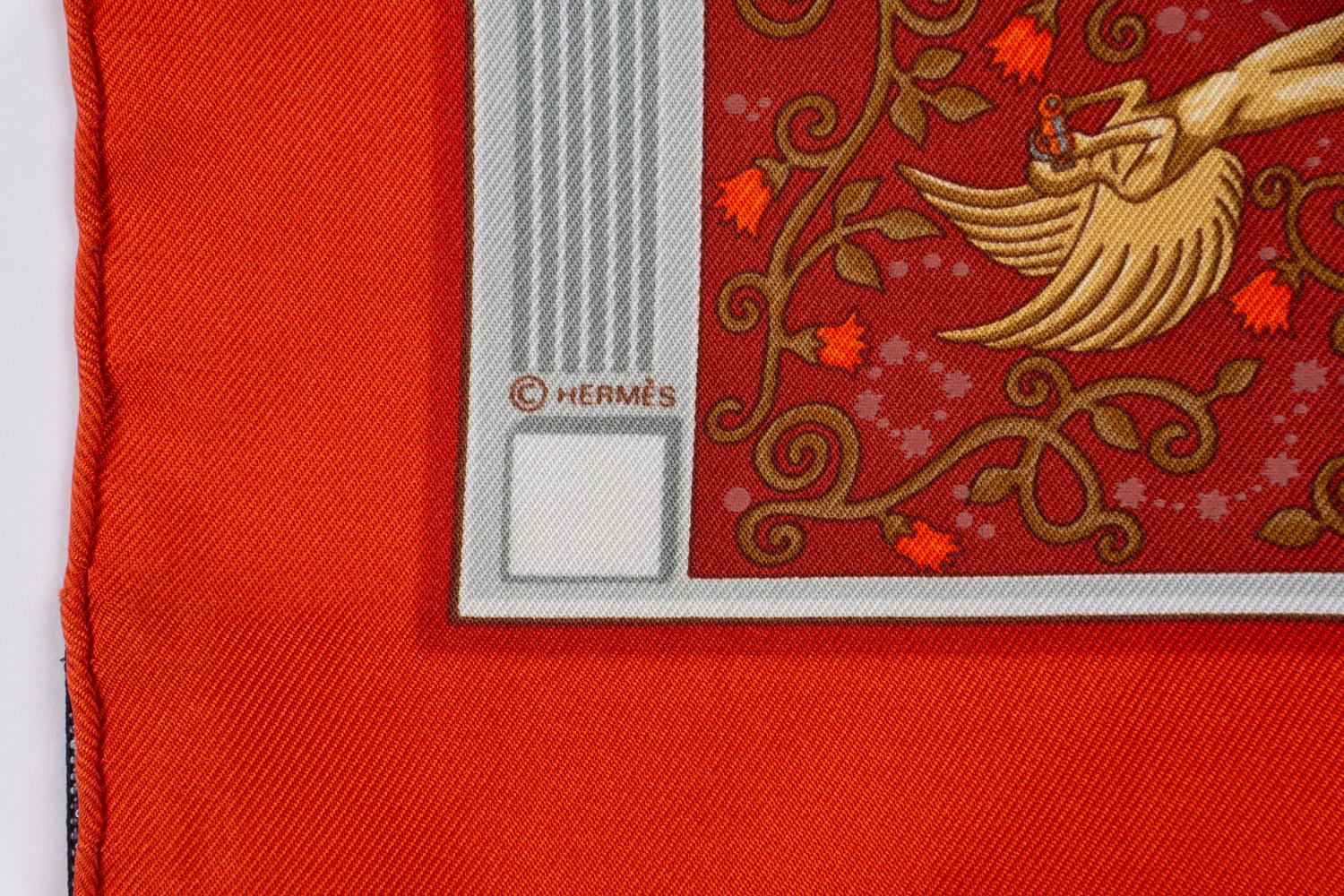 A Group of Three Hermès Scarves