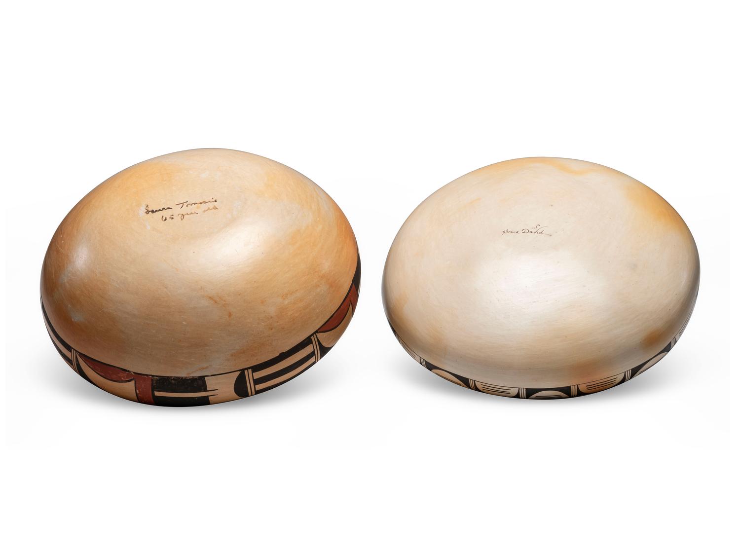 Hopi Pottery Bowls