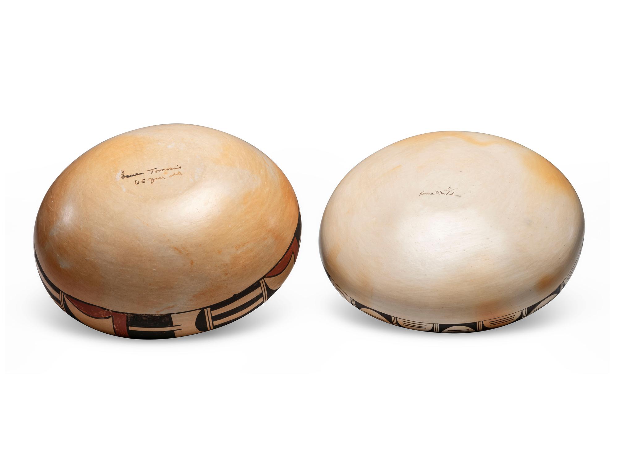 Hopi Pottery Bowls