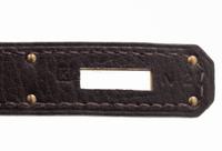 Hermès Dark Brown Leather 32cm Kelly Bag, 2007