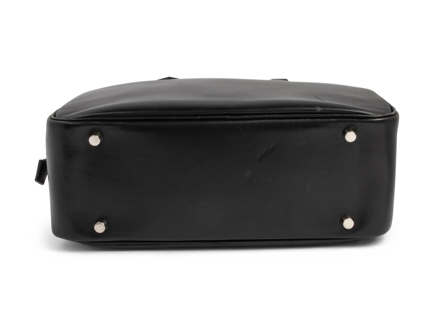 Hermès Black Plume Handbag, 2003
